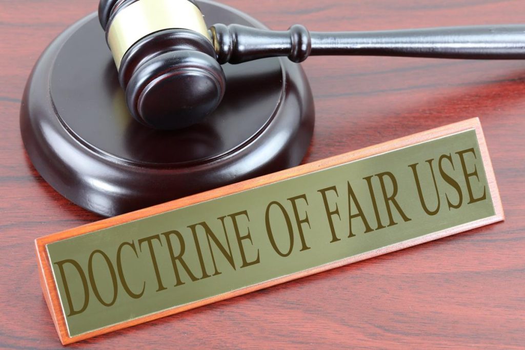 Doctrine Of Fair Use